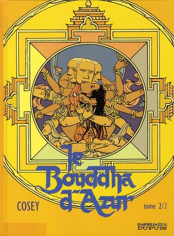 Couverture du livre « Le bouddha d'azur Tome 2 » de Cosey aux éditions Dupuis