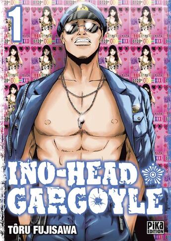 Couverture du livre « Ino-head gargoyle t01 » de Toru Fujisawa aux éditions Pika