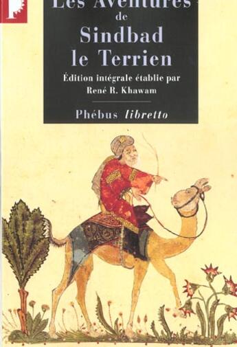 Couverture du livre « Les aventures de Sinbad le terrien » de Rene R. Khawam aux éditions Libretto