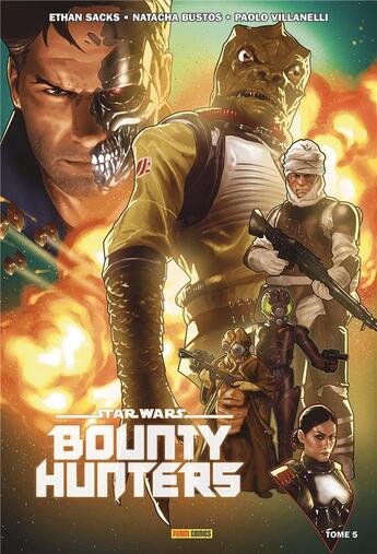 Couverture du livre « Star Wars - Bounty Hunters Tome 5 » de Ethan Sacks et Paolo Villanelli aux éditions Panini