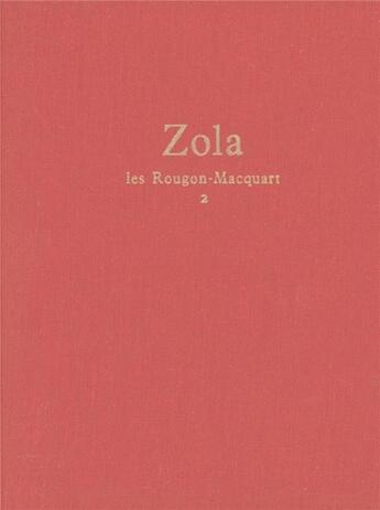 Couverture du livre « Rougon-Macquart Tome 2 » de Émile Zola aux éditions Seuil