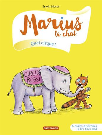 Couverture du livre « Marius le chat Tome 11 » de Moser aux éditions Casterman