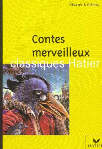 Couverture du livre « Contes Merveilleux » de  aux éditions Hatier