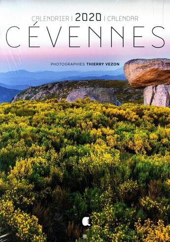 Couverture du livre « Calendrier Cévennes 2020 » de Thierry Vezon aux éditions Alcide