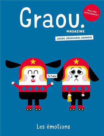 Couverture du livre « Magazine graou n 34 - les emotions (fev-mars 2023) » de Gwe/Constancien aux éditions Maison Georges