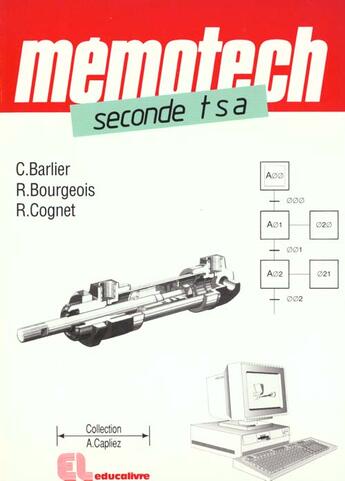 Couverture du livre « Memotechnique 2°Tsa » de Barlier aux éditions Educalivre