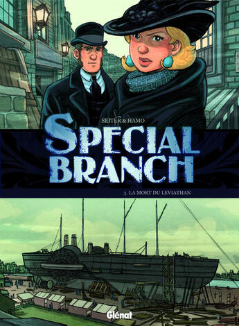 Couverture du livre « Special branch Tome 3 ; la mort du léviathan » de Roger Seiter et Hamo aux éditions Glenat