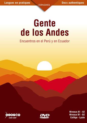 Couverture du livre « Gente de los andes encuentros en el peru y en ecuador » de Le Saint - Descroix aux éditions Crdp De Rennes