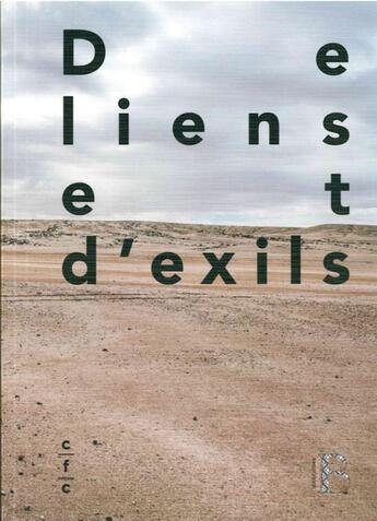 Couverture du livre « De liens et d'exils » de  aux éditions Cfc