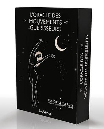 Couverture du livre « L'oracle des mouvements guérisseur : 42 cartes et un livret pour réveiller votre pouvoir d'auto-guérison » de Elodie Leclercq aux éditions Jouvence