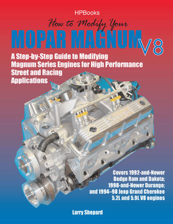 Couverture du livre « How to Modify Your Mopar Magnum V-8HP1473 » de Shepard Larry aux éditions Penguin Group Us