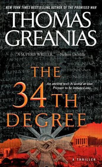 Couverture du livre « The 34th Degree » de Greanias Thomas aux éditions Atria Books