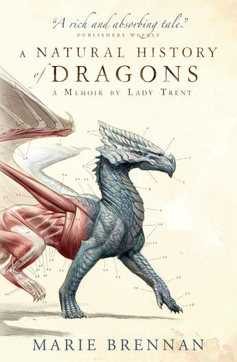 Couverture du livre « A Natural History of Dragons » de Marie Brennan aux éditions Titan Digital
