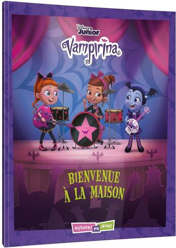 Couverture du livre « Vampirina ; bienvenue à la maison » de  aux éditions Disney Hachette