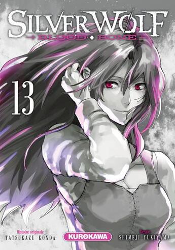 Couverture du livre « Silver wolf, blood, bone Tome 13 » de Shimeji Yukiyama et Tatsukazu Konda aux éditions Kurokawa