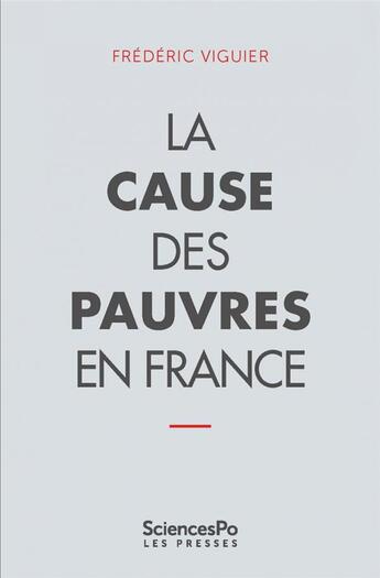 Couverture du livre « La cause des pauvres » de Frederic Viguier aux éditions Presses De Sciences Po