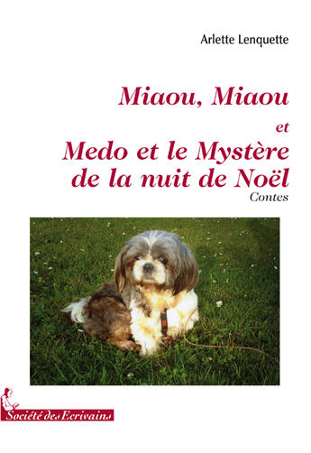 Couverture du livre « Miaou, miaou ; médo et le mystère de la nuit de noël » de Arlette Lenquette aux éditions Societe Des Ecrivains