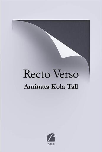 Couverture du livre « Recto verso » de Aminata Kola Tall aux éditions Editions Du Panthéon