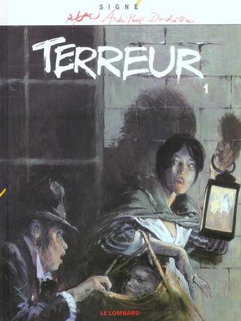 Couverture du livre « Terreur Tome 1 » de Rene Follet et Andre-Paul Duchateau aux éditions Lombard