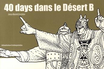 Couverture du livre « 40 days dans le désert B » de Moebius aux éditions Stardom