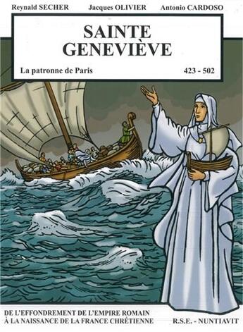 Couverture du livre « Sainte Geneviève » de Reynald Secher aux éditions Reynald Secher