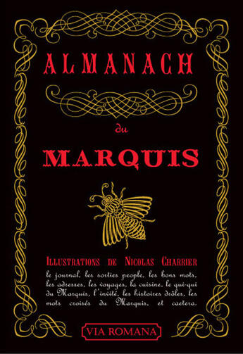 Couverture du livre « Almanach du marquis » de Chayrigues De Olmetta Jean-Paul aux éditions Via Romana