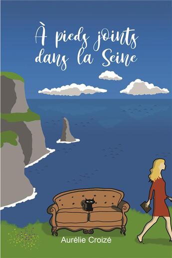 Couverture du livre « À pieds joints dans la Seine » de Aurélie Croize aux éditions Bookelis