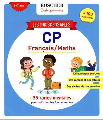 Couverture du livre « Les indispensables de CP » de Ponchon Christine (Ill.) et Mirabel Deborah aux éditions Union Distribution