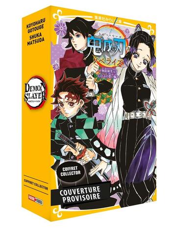 Couverture du livre « Demon slayer Tome 15 : Roman jeunesse Tome 6 » de Koyoharu Gotoge aux éditions Panini