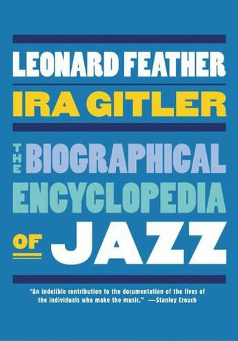 Couverture du livre « The Biographical Encyclopedia of Jazz » de Leonard Feather aux éditions Oxford University Press Usa