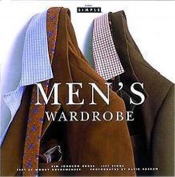 Couverture du livre « Chic simple: men's wardrobe » de Woody Hochswender aux éditions Thames & Hudson