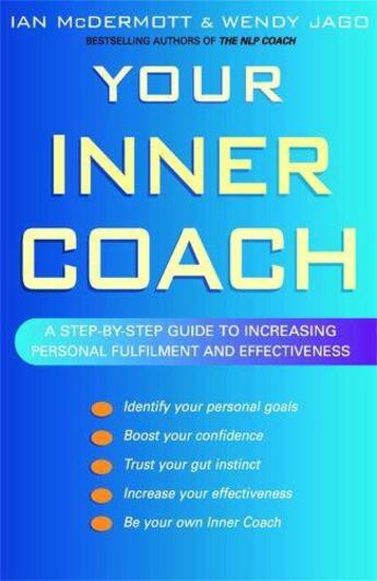 Couverture du livre « Your Inner Coach » de Mcdermott Ian aux éditions Little Brown Book Group Digital