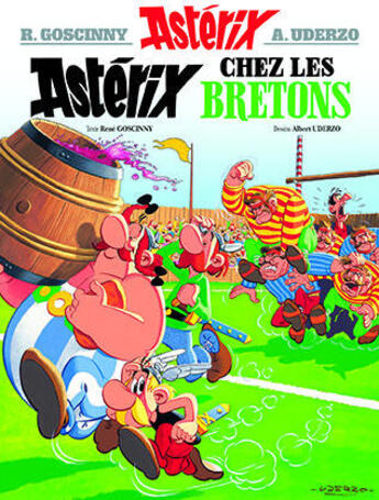 Couverture du livre « Astérix Tome 8 : Astérix chez les bretons » de Rene Goscinny et Albert Uderzo aux éditions Hachette
