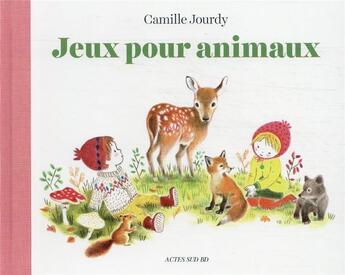 Couverture du livre « Jeux pour animaux » de Jourdy Camille aux éditions Actes Sud