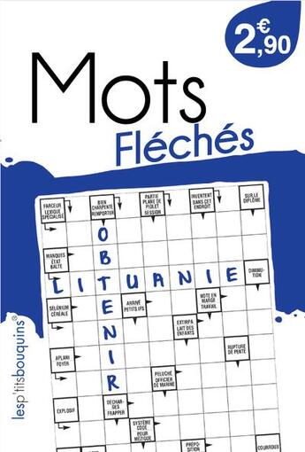 Couverture du livre « Mots fleches » de P'Tits Bouquins Les aux éditions Les P'tits Bouquins