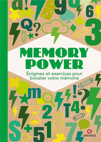 Couverture du livre « Memory power » de Aa.Vv. aux éditions Gremese