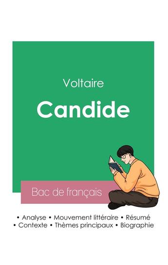 Couverture du livre « Réussir son Bac de français 2023 : Analyse de Candide de Voltaire » de Voltaire aux éditions Bac De Francais