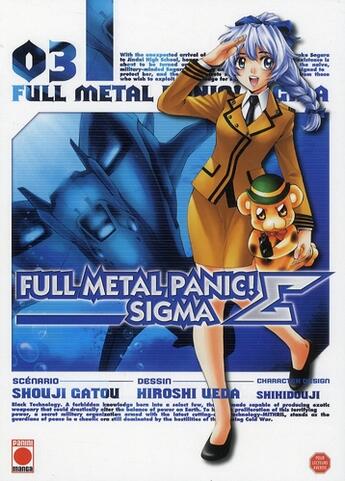 Couverture du livre « Full metal panic sigma Tome 3 » de Gatou-S aux éditions Panini