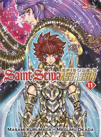 Couverture du livre « Saint Seiya - épisode G ; Assassin t.11 » de Masami Kurumada et Megumu Okada aux éditions Panini