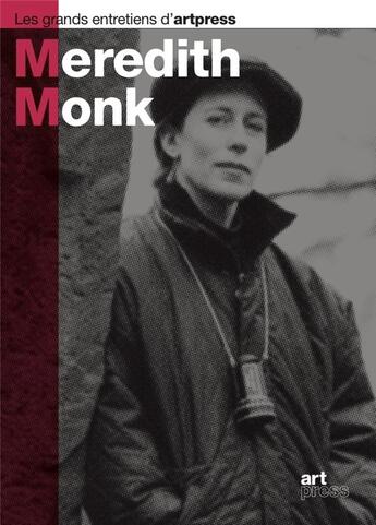 Couverture du livre « Meredith Monk » de  aux éditions Art Press