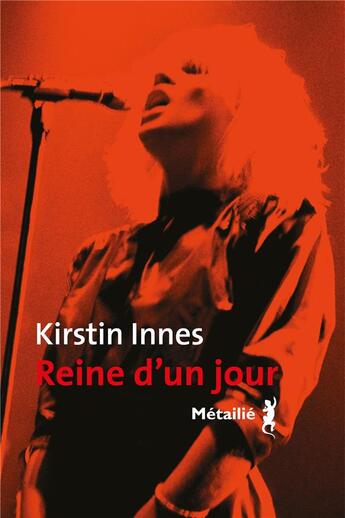 Couverture du livre « Reine d'un jour » de Kirstin Innes aux éditions Metailie