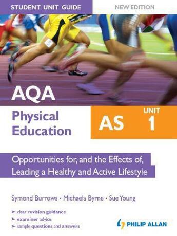 Couverture du livre « AQA PE AS Student Unit Guide: Unit 1 New Edition eBook Opportunities f » de Byrne Michaela aux éditions Hodder Education Digital
