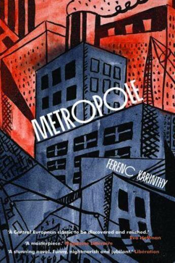 Couverture du livre « Metropole » de Ferenc Karinthy aux éditions Saqi Books Digital