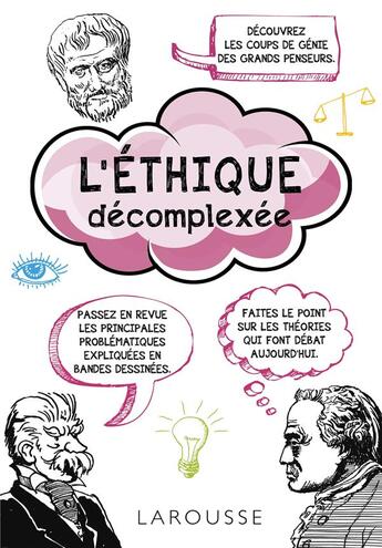 Couverture du livre « L'éthique décomplexée » de  aux éditions Larousse