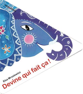 Couverture du livre « Devine qui fait ça ! » de Elsa Mroziewicz aux éditions Mineditions