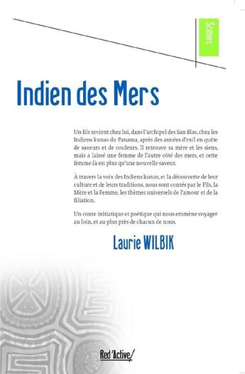 Couverture du livre « INDIEN DES MERS » de Laurie Wilbik aux éditions Red'active