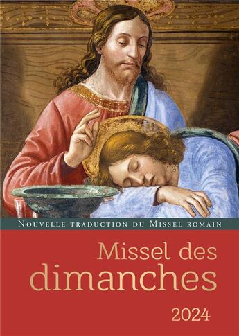 Couverture du livre « Missel des dimanches 2024 » de  aux éditions Mame