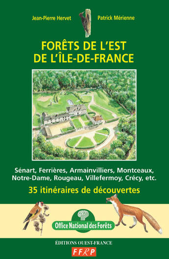 Couverture du livre « Forêts de l'est de l'île-de-france » de Hervet-Mansion-Merie aux éditions Ouest France