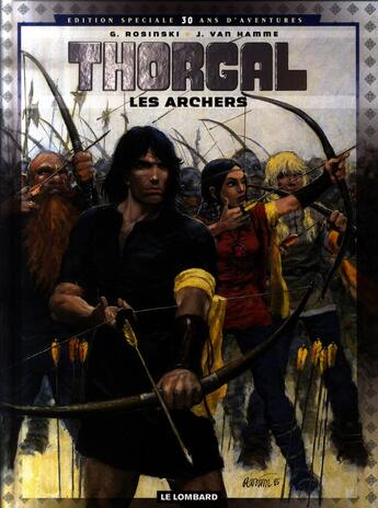 Couverture du livre « Thorgal T.9 ; les archers » de Jean Van Hamme et Grzegorz Rosinski aux éditions Lombard