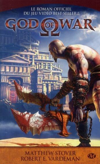 Couverture du livre « God of war » de Robert E. Vardeman et Matthew Stover aux éditions Bragelonne